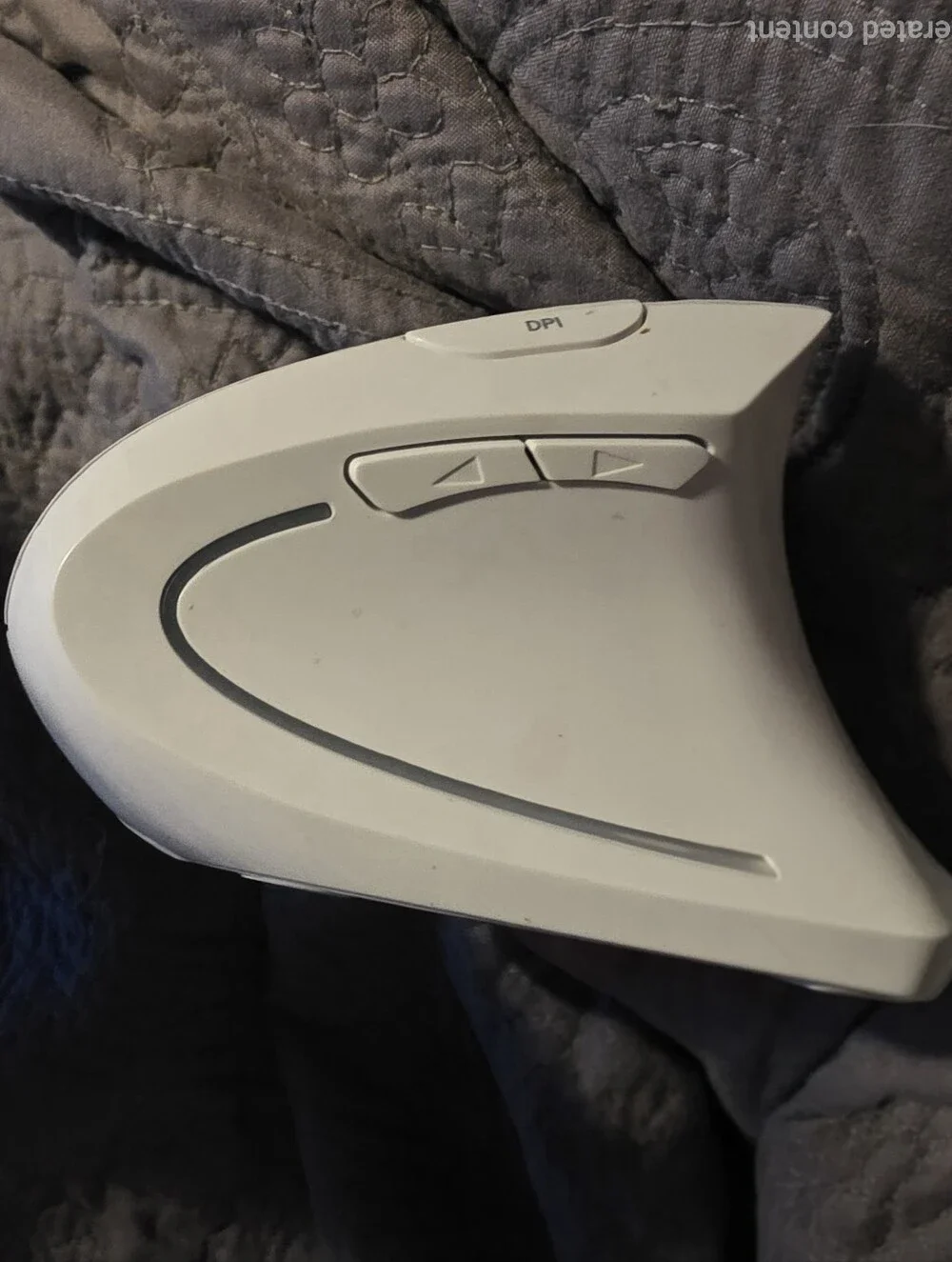 Perixx PERIMICE-813W Bluetooth Vertical Mouse - Wireless 3-in-1 Multi-Device Spe